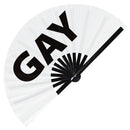 Gay Bamboo Hand Fan