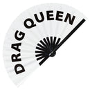 Drag Queen Bamboo Hand Fan