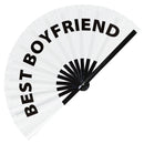 Best Boyfriend Bamboo hand fan
