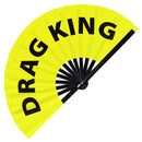 Drag King Bamboo Hand Fan