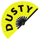 Dusty Bamboo Hand Fan