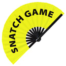 Snatch Game Bamboo Hand Fan