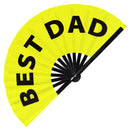 Best Dad Bamboo hand fan