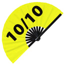 10/10 Bamboo Hand Fan