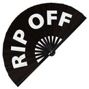 Rip Off Bamboo Hand Fan