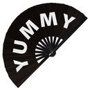 Yummy Folding bamboo hand fan