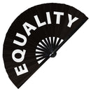 Equality Bamboo Hand Fan