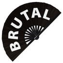 Brutal Bamboo hand fan