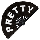 Pretty fan Bamboo Hand Fan