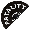 Fatality Bamboo Hand Fan