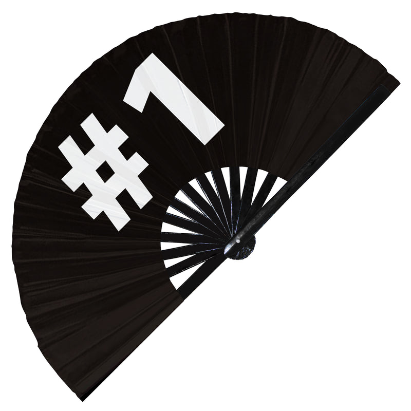 Hand fan #1  foldable bamboo circuit rave hand fans Slang Words Fan outfit party gear gifts music festival rave accessories