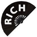 Rich Bamboo Hand Fan