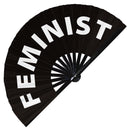Feminist Bamboo Hand Fan