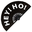 Hey! Ho! Bamboo Hand Fan