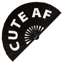 Cute AF Bamboo Hand Fan