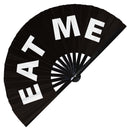 Eat Me Bamboo Hand Fan