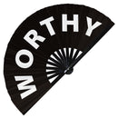 Worthy Clack hand fan