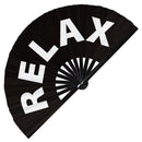 Relax Bamboo Hand Fan