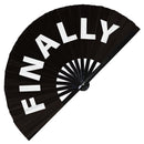 Finally Bamboo Hand Fan