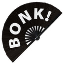 Bonk! Bamboo hand fan