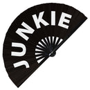 Junkie Bamboo Hand Fan