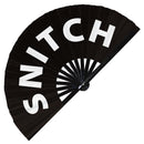 Snitch Bamboo Hand Fan
