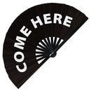Come Here Bamboo Hand Fan