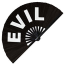 Evil Bamboo Hand Fan
