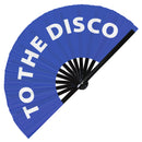 To The Disco Bamboo Hand Fan