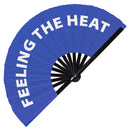 Feeling The Heat Bamboo Hand Fan