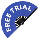 Free Trial | Hand Fan foldable bamboo gifts Festival accessories Rave handheld event Clack fans