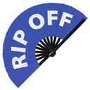 Rip Off Bamboo Hand Fan