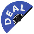 Deal Bamboo Hand Fan