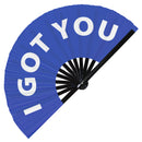 I Got You Bamboo Hand Fan
