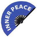Inner Peace Bamboo Hand Fan