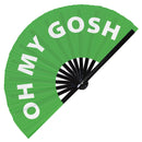 Oh My Gosh Bamboo Hand Fan