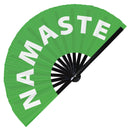 Namaste Bamboo Hand Fan