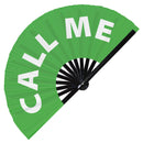 Call Me | Bamboo hand fan
