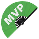 MVP Bamboo Hand Fan