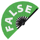 False Bamboo Hand Fan