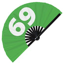 69 Bamboo Hand Fan