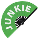 Junkie Bamboo Hand Fan