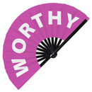 Worthy Clack hand fan