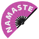 Namaste Bamboo Hand Fan