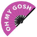 Oh My Gosh Bamboo Hand Fan