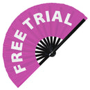 Free Trial Bamboo Hand Fan