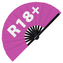 R18+ Bamboo Hand Fan