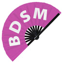 BDSM Bamboo hand fan
