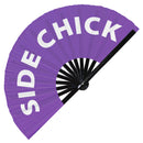 Side Chick Bamboo Hand Fan