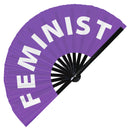 Feminist Bamboo Hand Fan